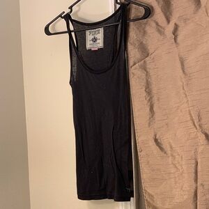 VS Pink Black Tank Top